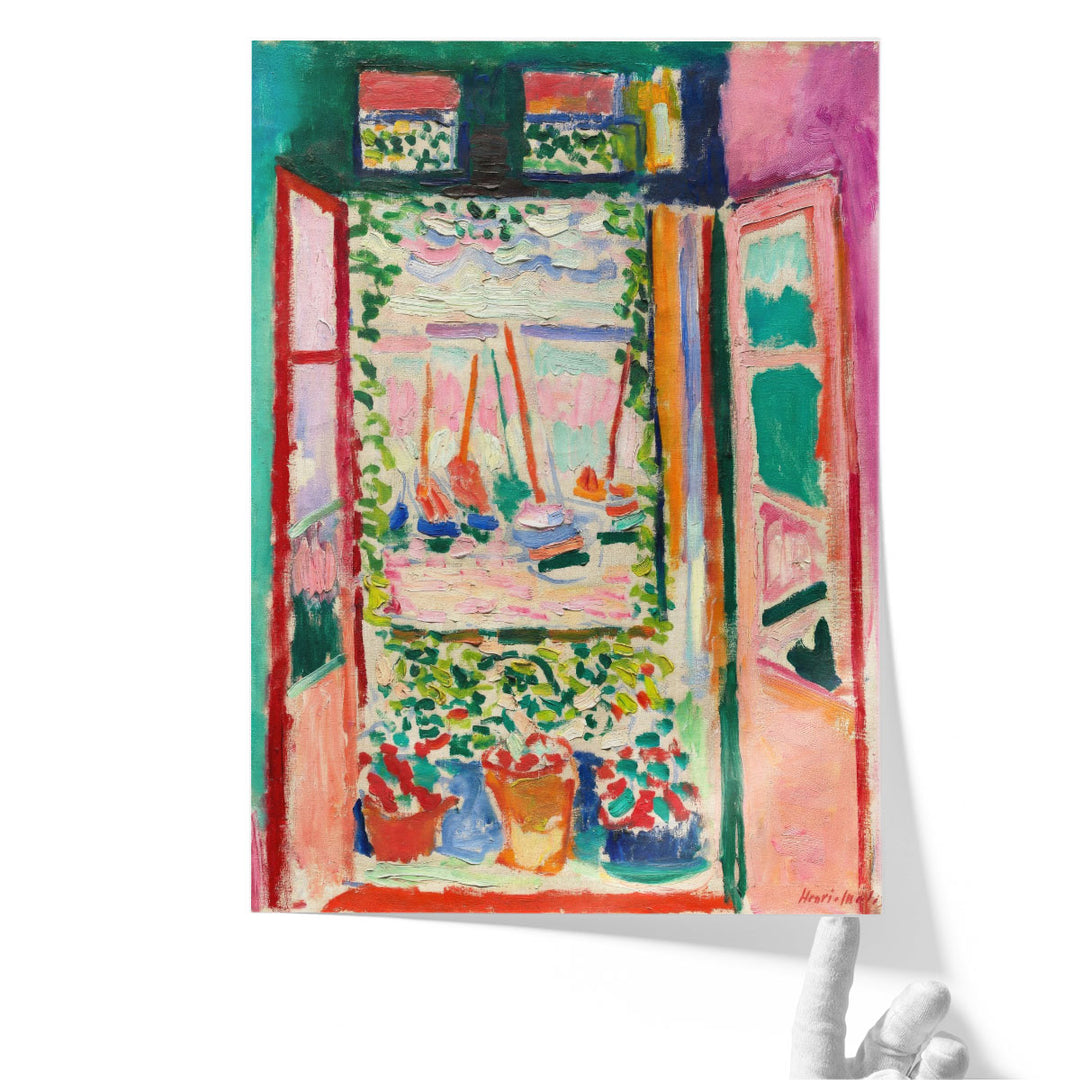 The Open Window - Canvas Print Wall Art