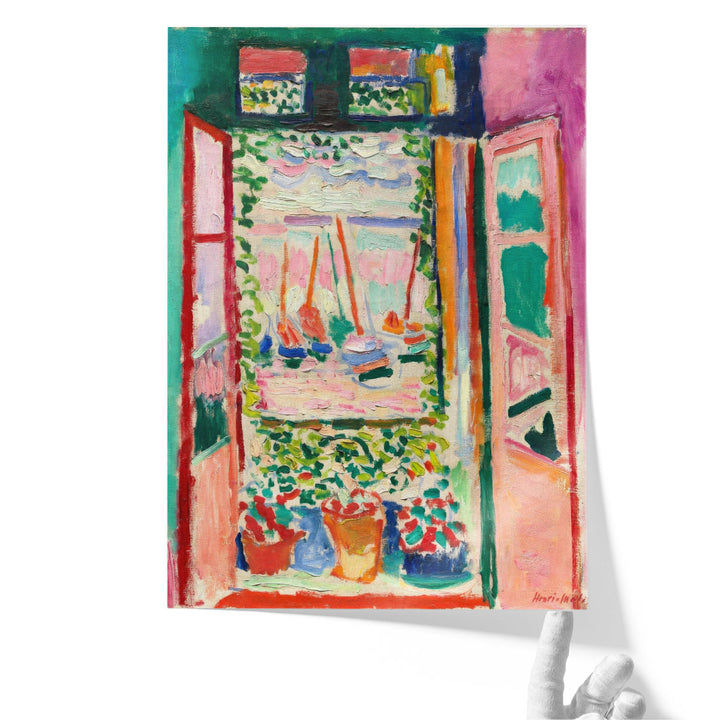 The Open Window - Canvas Print Wall Art