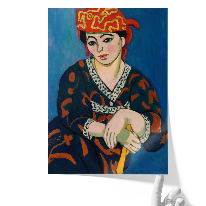 Red Madras Headdress, 1907 - Canvas Print Wall Art