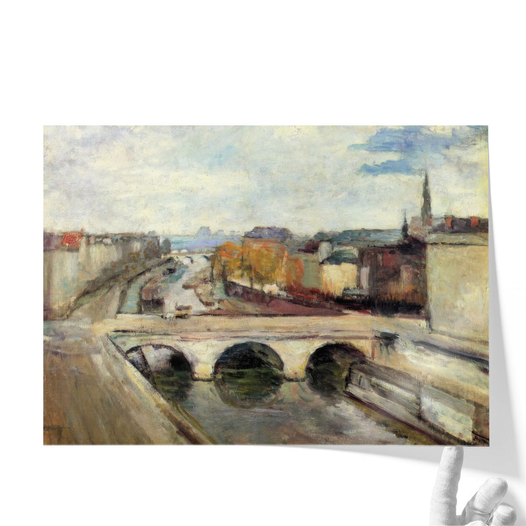 Saint-Michel Bridge, Paris, 1904 - Canvas Print Wall Art