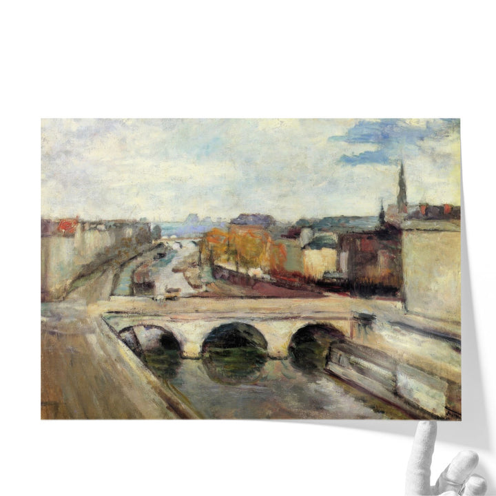Saint-Michel Bridge, Paris, 1904 - Canvas Print Wall Art