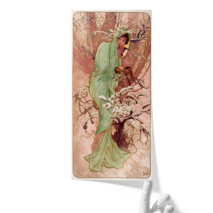 Winter, 1896 - Canvas Print Wall Art
