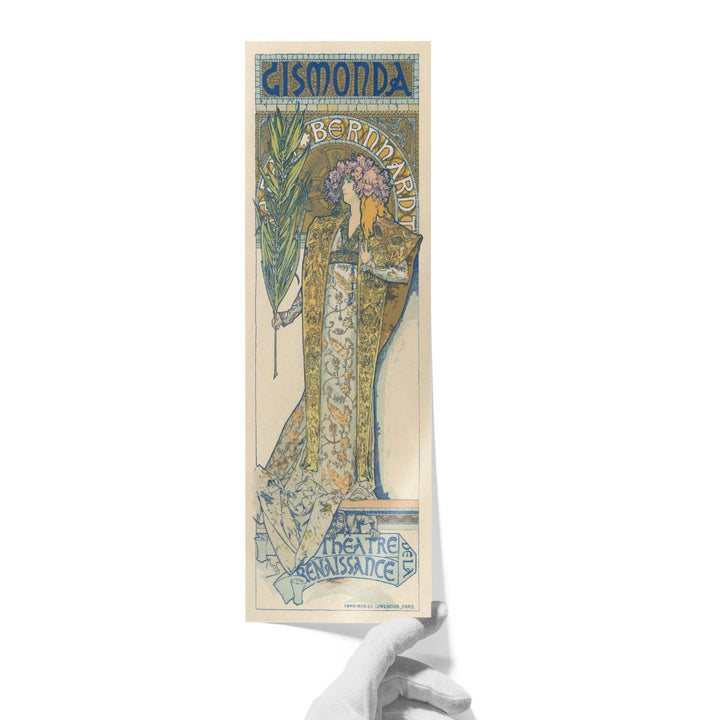 Gismonda, 1894 - 1895 - Canvas Print Wall Art