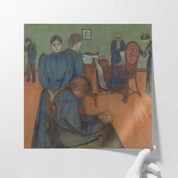 Death in the Sickroom, 1893 - Canvas Print Wall Art