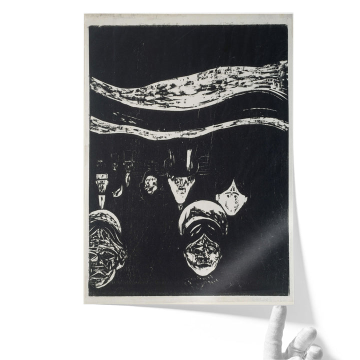 Anxiety, 1896- Canvas Print Wall Art