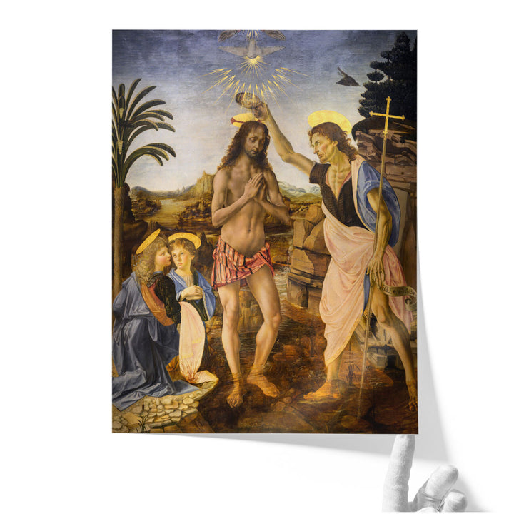 Baptism of Christ, 1470-1480 - Canvas Print Wall Art