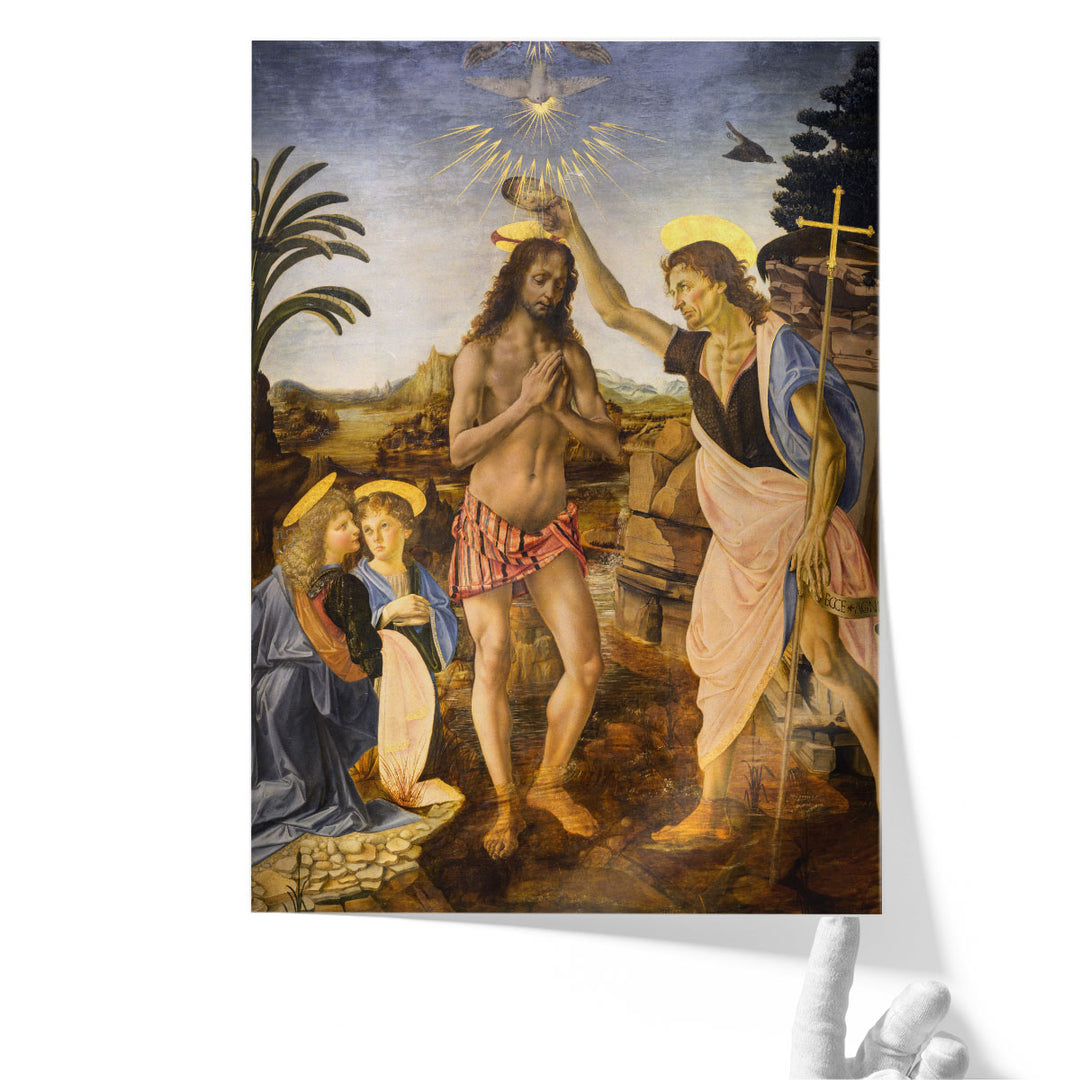 Baptism of Christ, 1470-1480 - Canvas Print Wall Art