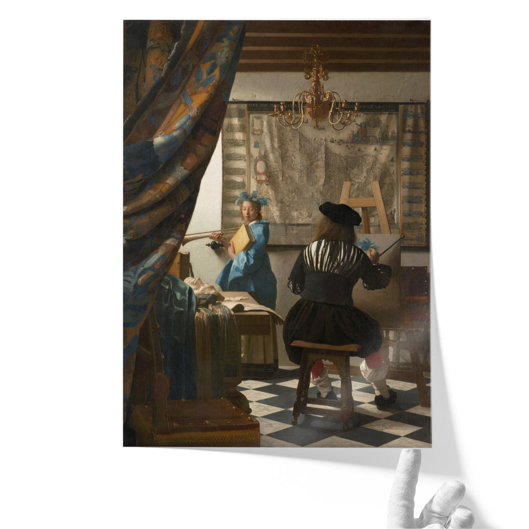 The Art of Painting - Canvas Print Wall Art