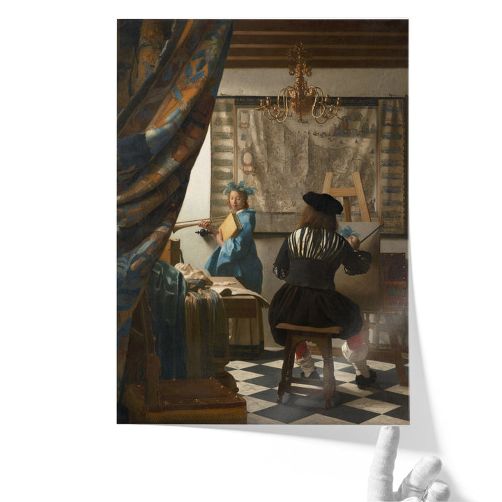 The Art of Painting - Canvas Print Wall Art