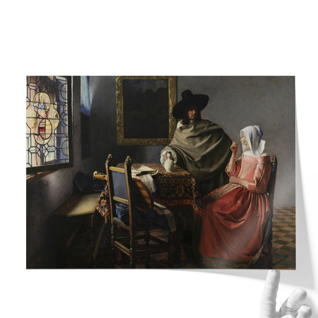 The Wine Glass,  1658-1660 - Canvas Print Wall Art