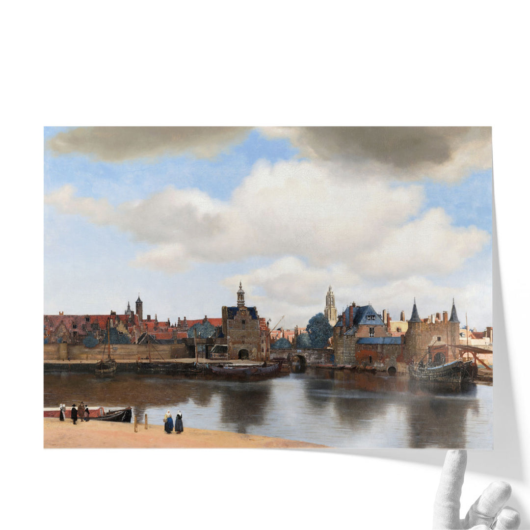 View of Delft, 1660-1661 - Canvas Print Wall Art
