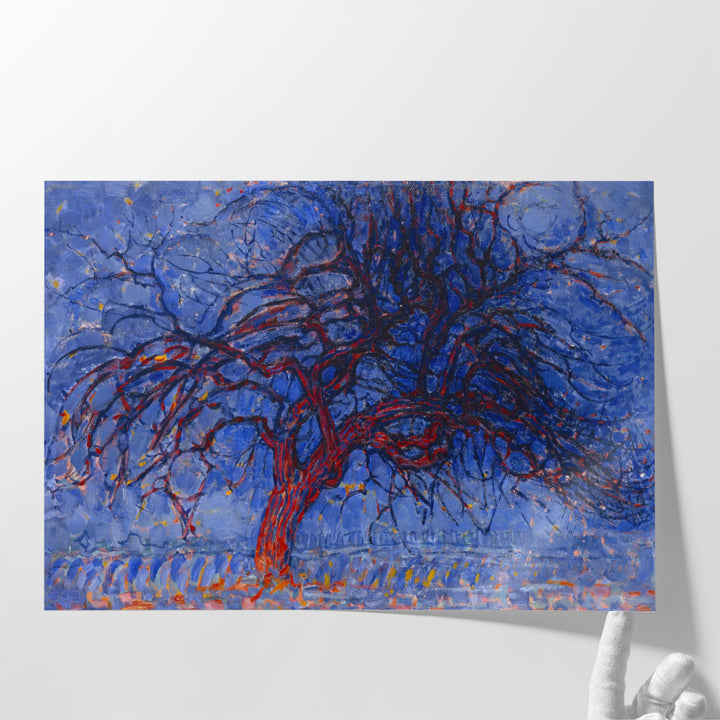 Avond, Evening, The Red Tree, 1910 - Canvas Print Wall Art