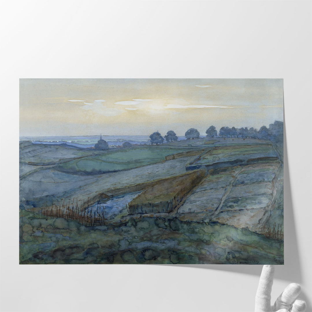 Landscape near Arnhem, 1900–1901- Canvas Print Wall Art