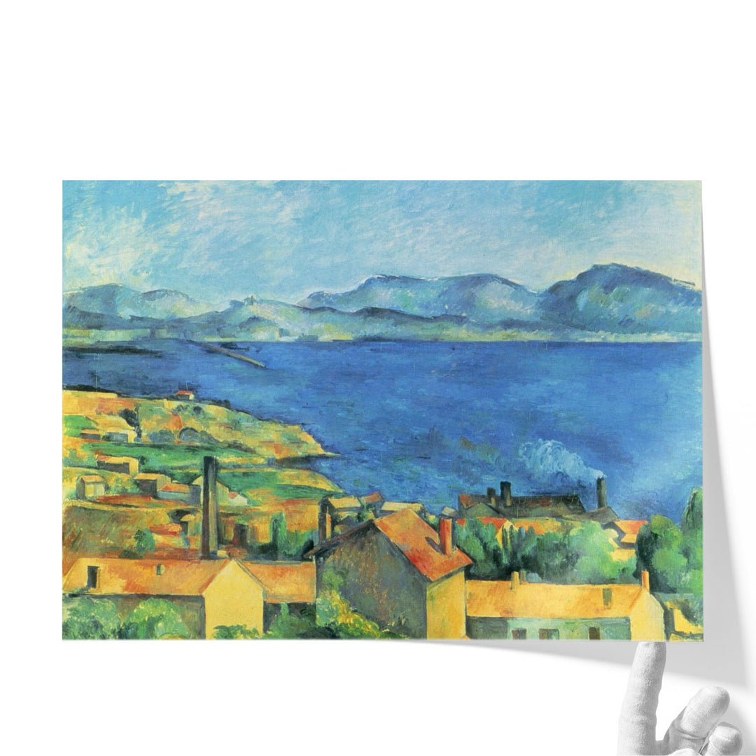 The Bay of Marseilles, Seen from L'Estaque - Canvas Print Wall Art
