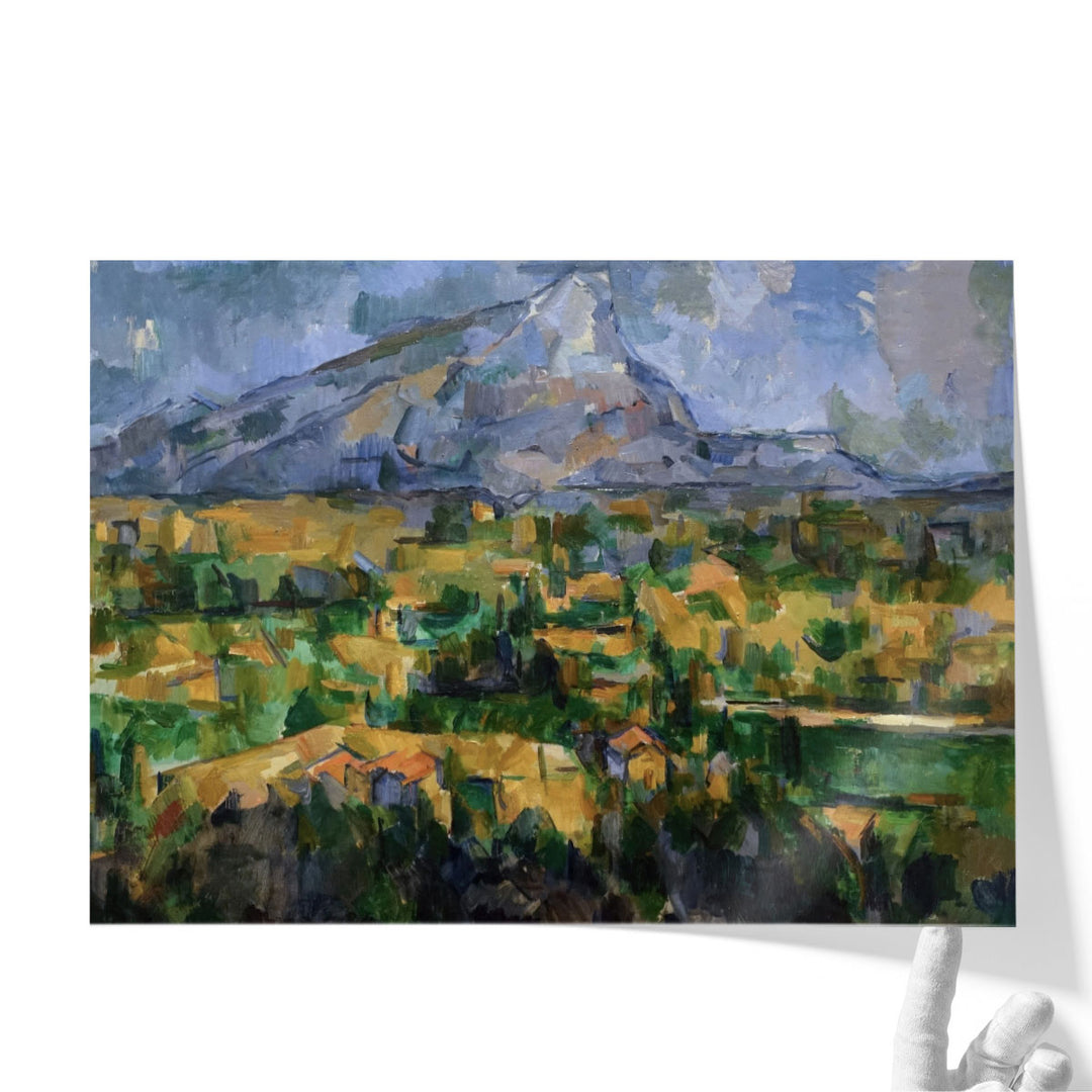 Mont Sainte-Victoire, 1902–1904 - Canvas Print Wall Art