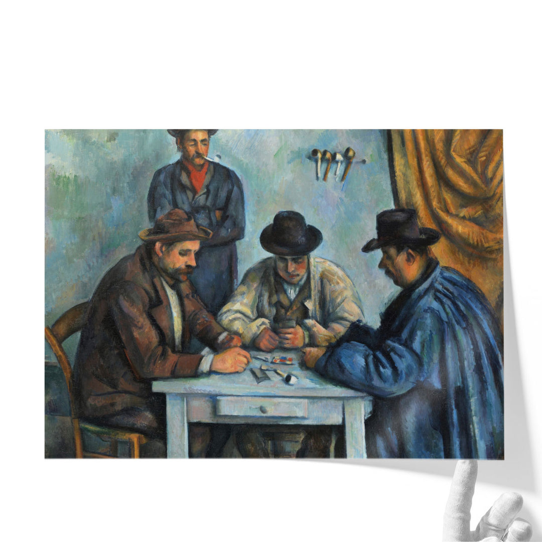 The Card Players, 1890–1892 - Canvas Print Wall Art