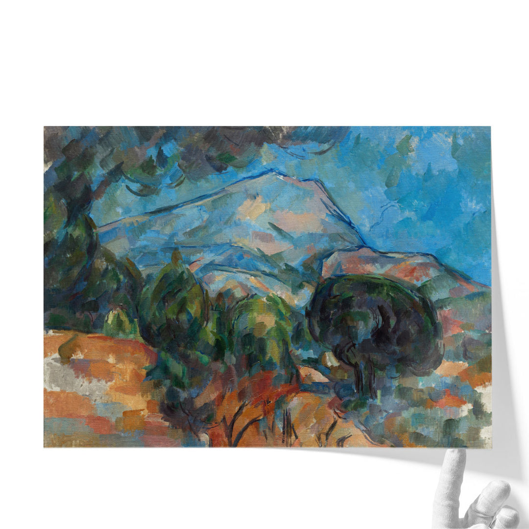 Mount Sainte-Victoire, 1904 - Canvas Print Wall Art