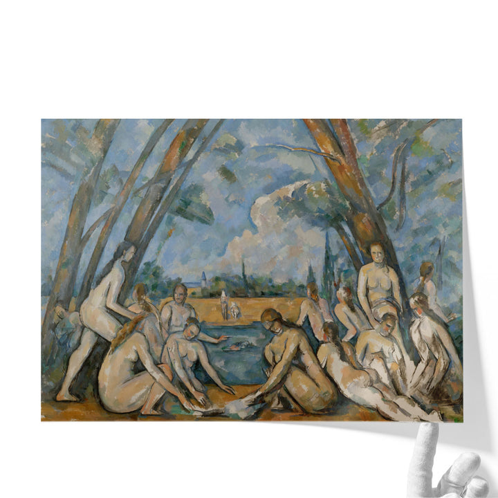 The Large Bathers - Canvas Print Wall Art