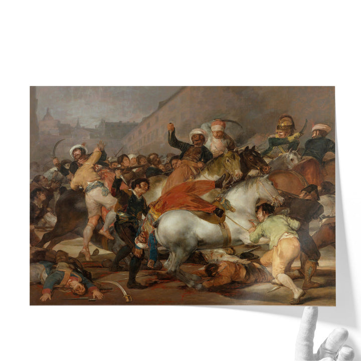 The Second of May 1808, The Charge of the Mamelukes 1814 - Canvas Print Wall Art