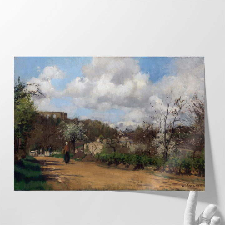 View from Louveciennes, 1869–1870 - Canvas Print Wall Art
