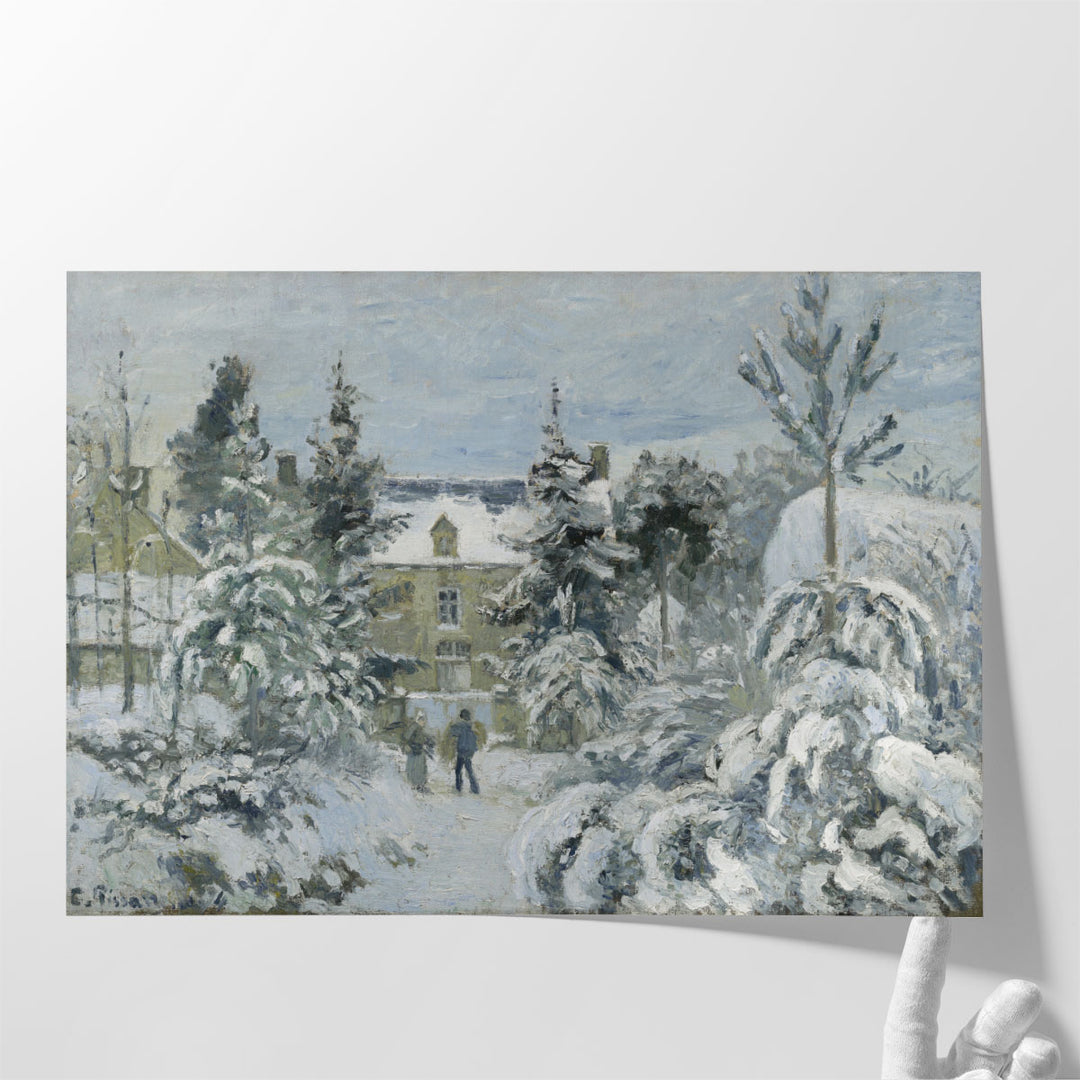 Piette's House at Montfoucault, 1874 - Canvas Print Wall Art