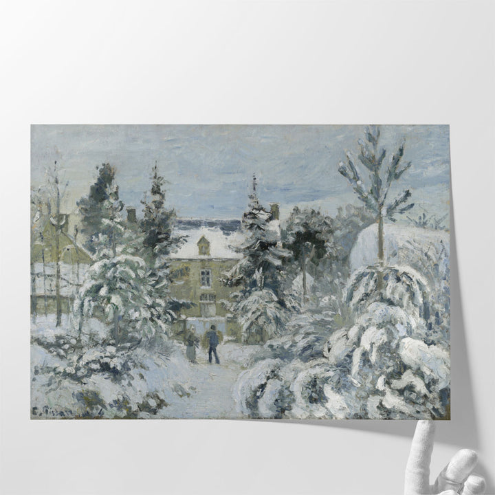 Piette's House at Montfoucault, 1874 - Canvas Print Wall Art