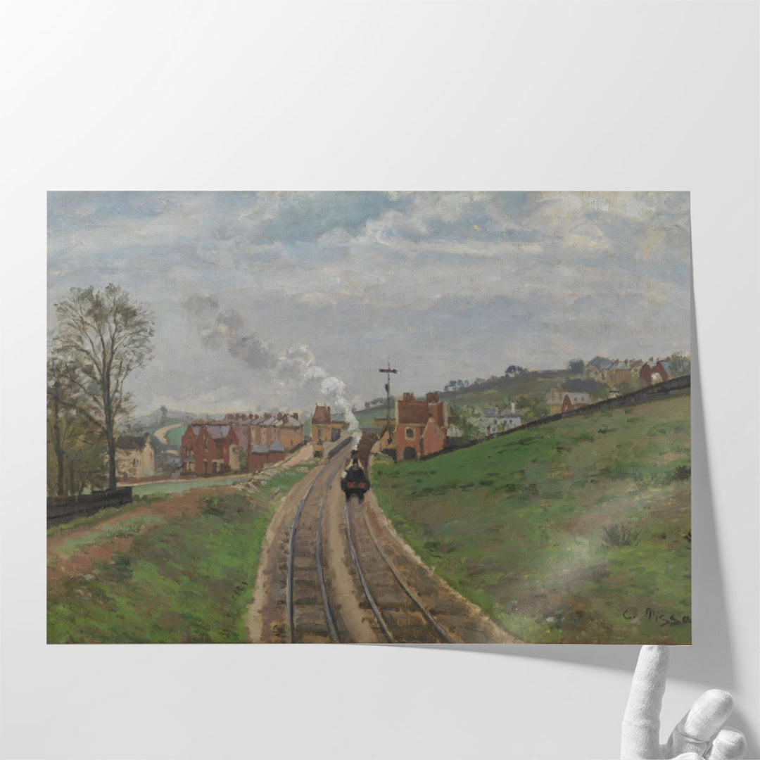 Lordship Lane Station, 1871 - Canvas Print Wall Art