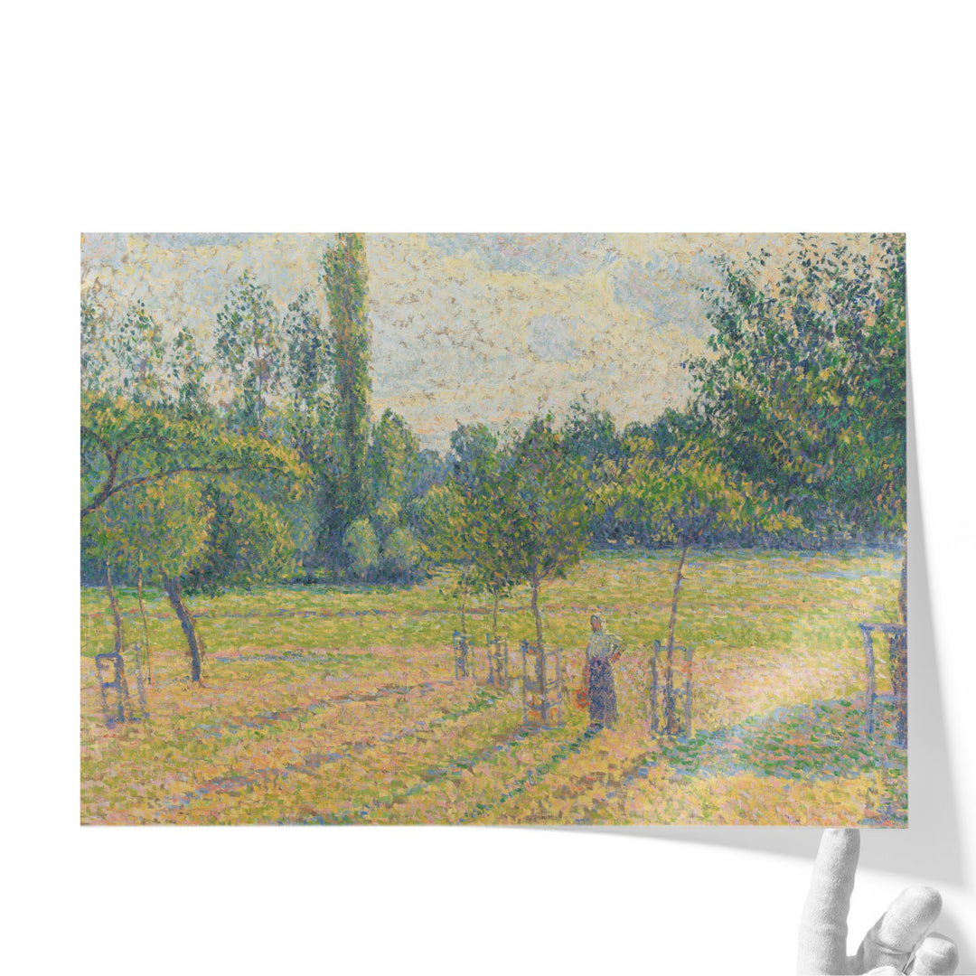 Late Afternoon in our Meadow, 1887 - Canvas Print Wall Art