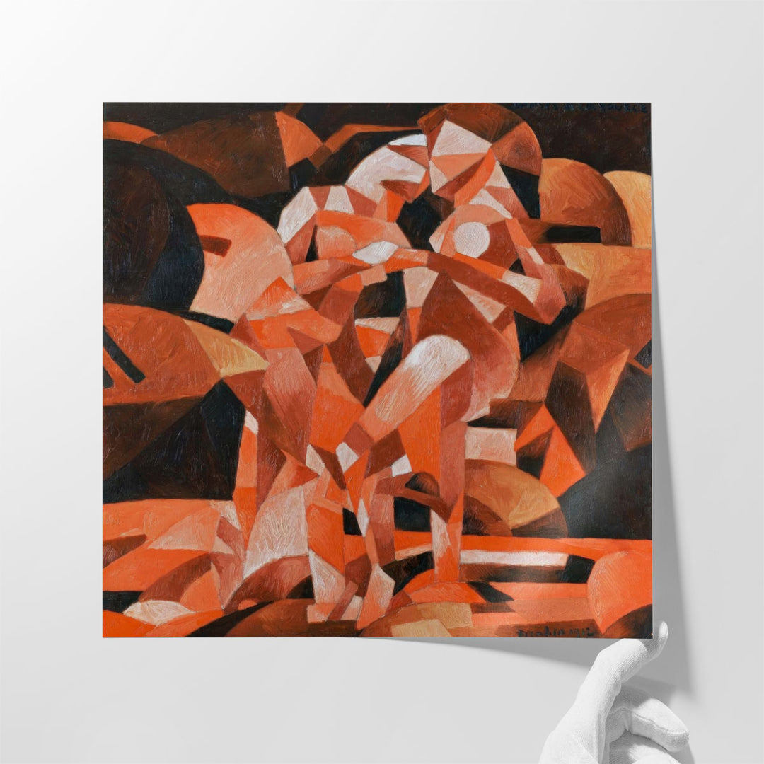 Dances at the Spring - Canvas Print Wall Art