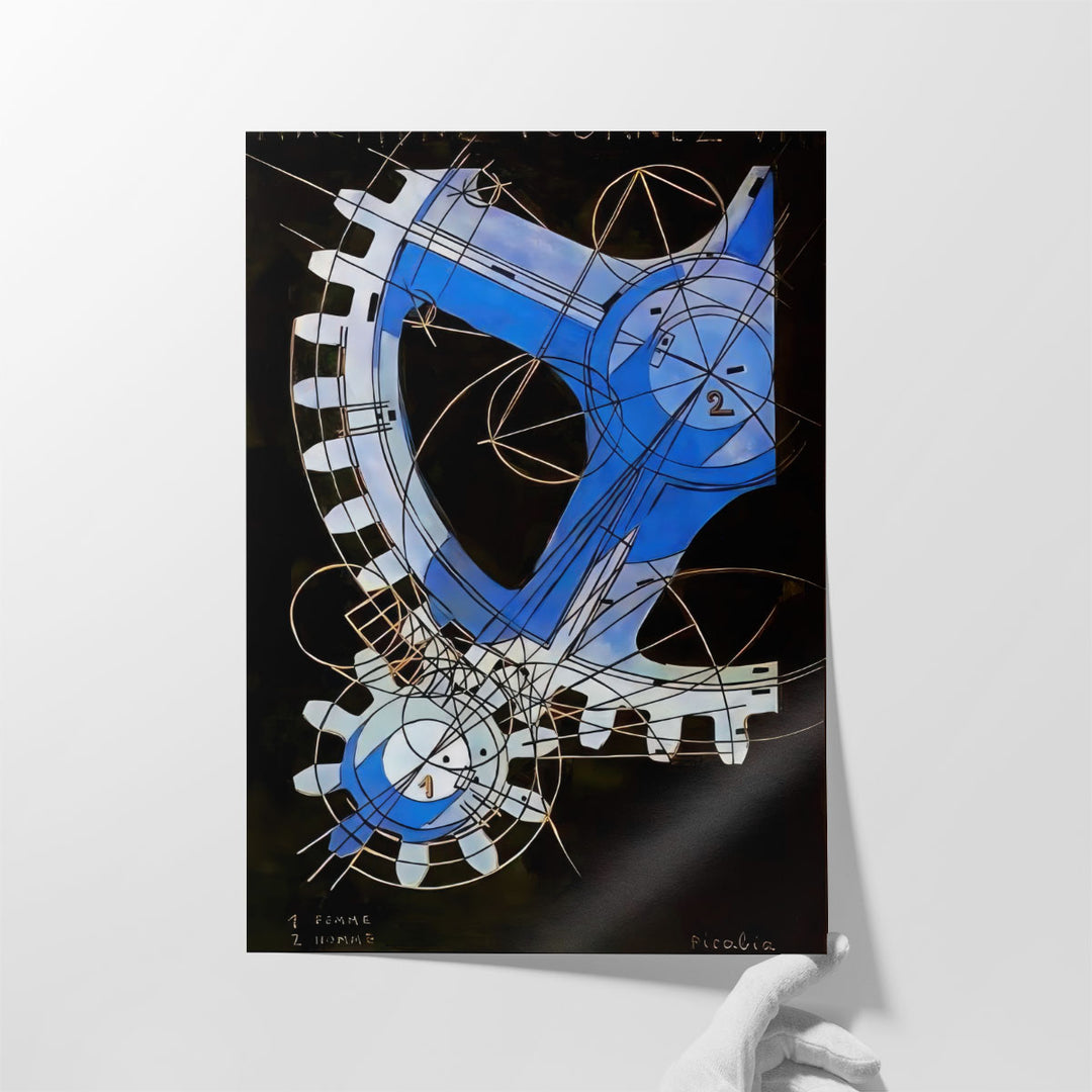 Machine Turn Quickly, 1917 - Canvas Print Wall Art
