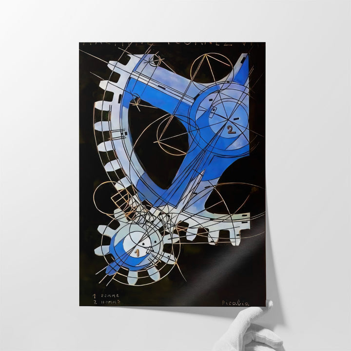 Machine Turn Quickly, 1917 - Canvas Print Wall Art