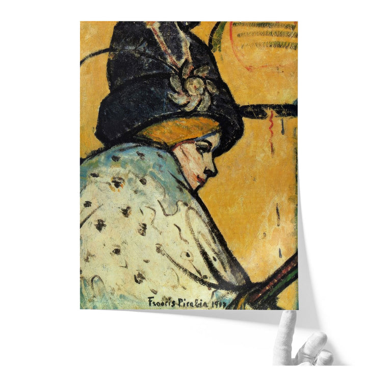 Portrait de Jeanne Marie Bourgeois - Canvas Print Wall Art