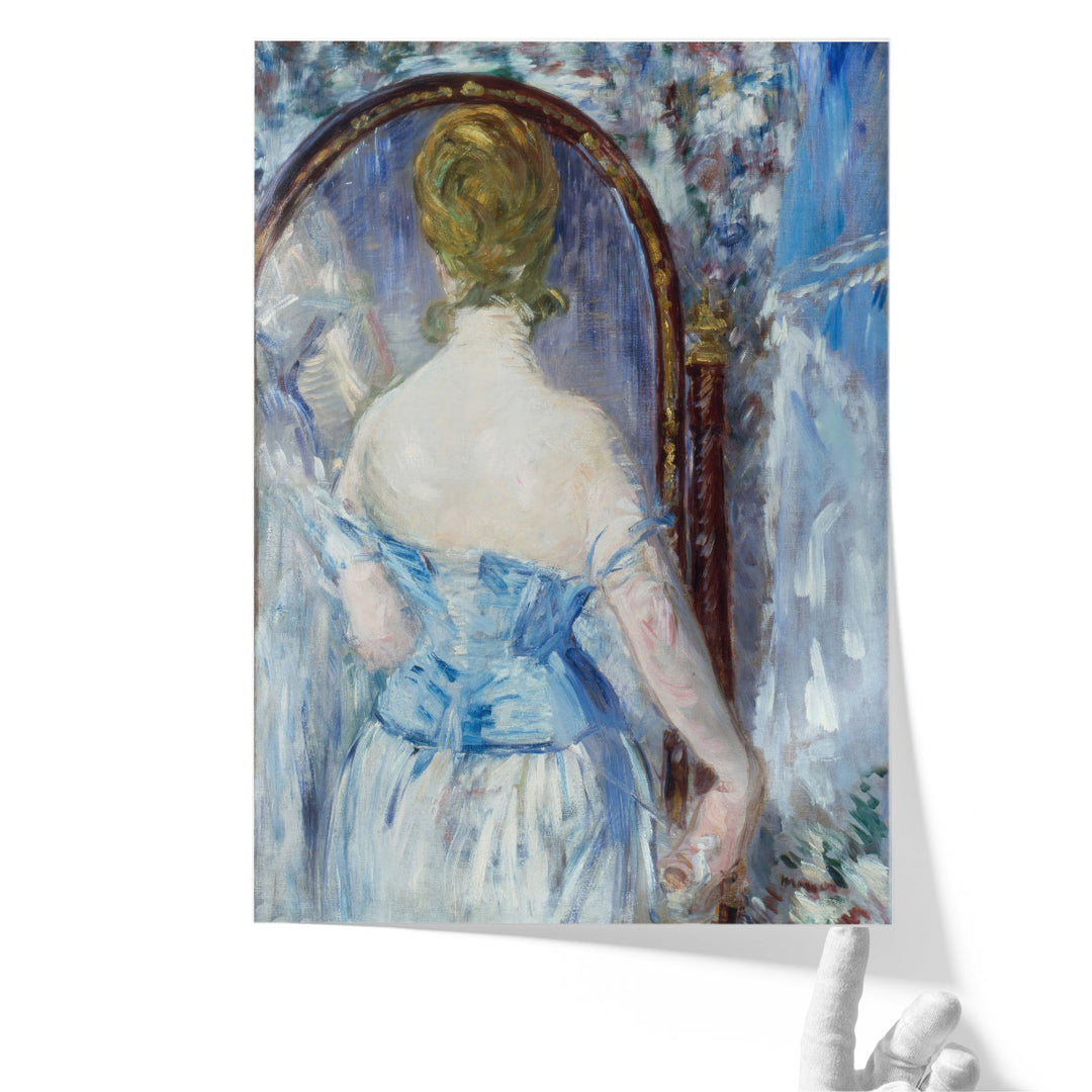 Before the Mirror, 1876 - Canvas Print Wall Art