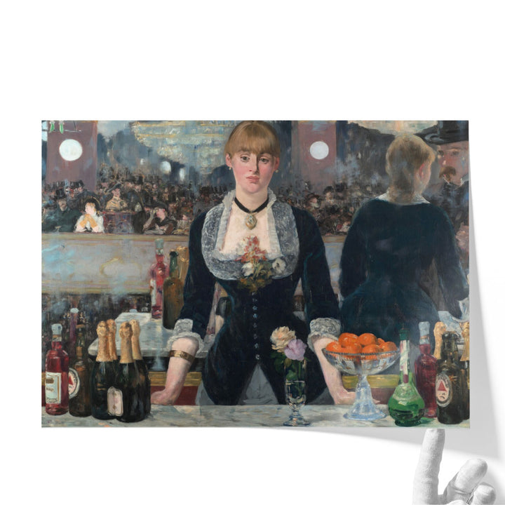 A Bar at the Folies-Bergere - Canvas Print Wall Art
