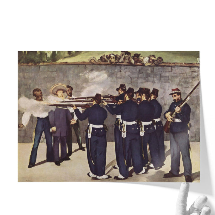 The Execution of Emperor Maximilian - Canvas Print Wall Art