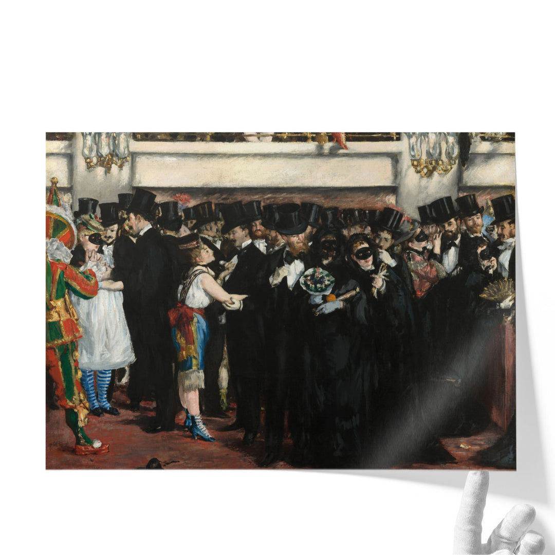 Masked Ball at the Opera, 1873 - Canvas Print Wall Art