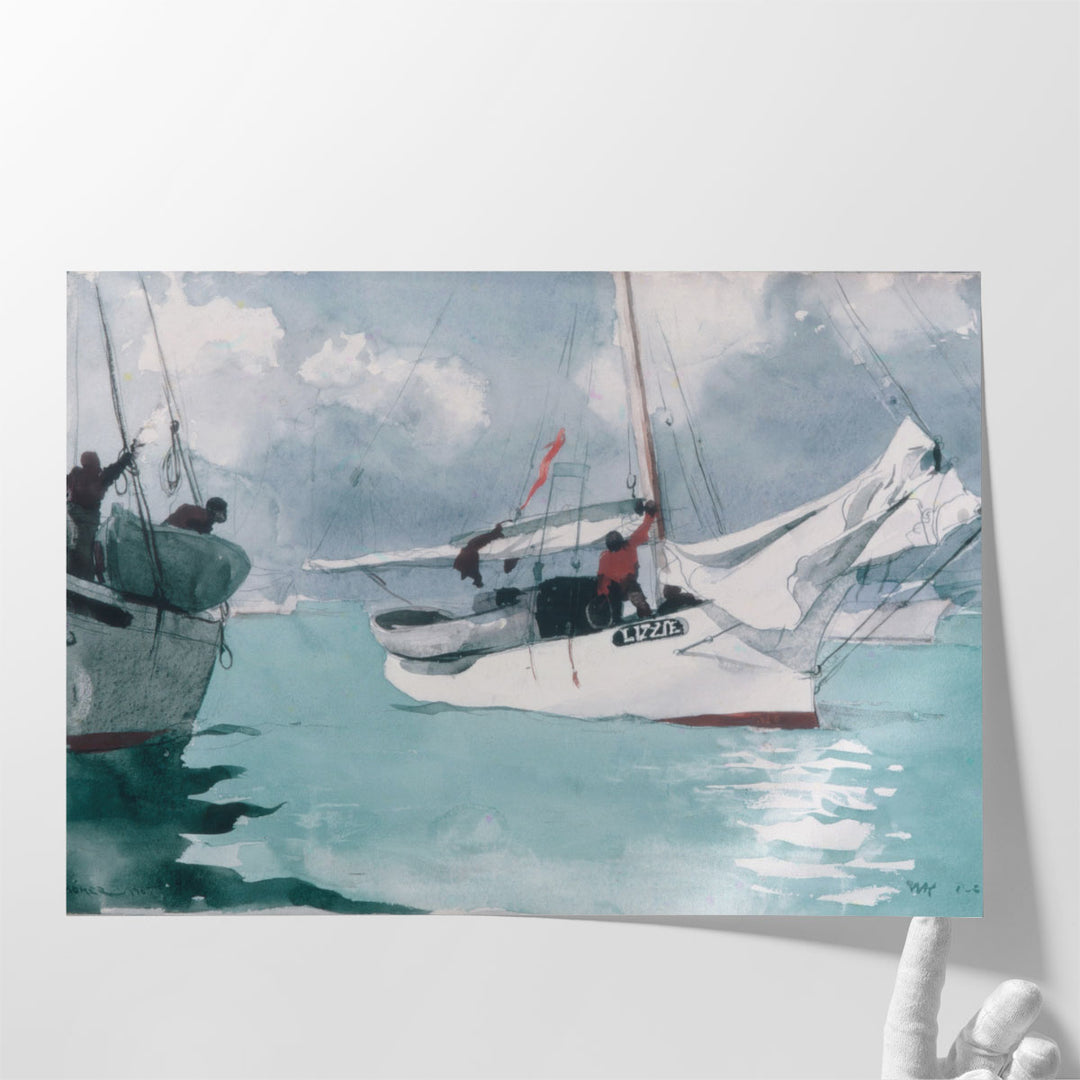 Fishing Boats, Key West- Canvas Print Wall Art
