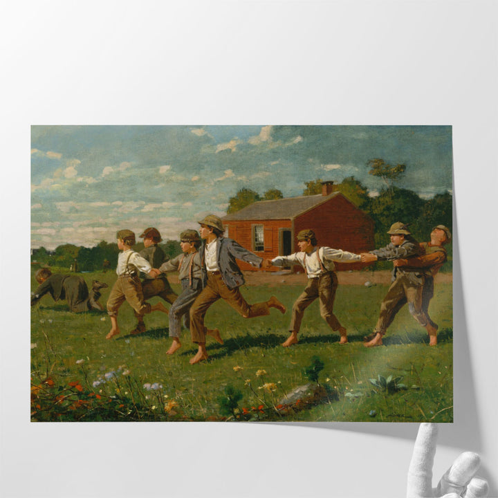 Snap the Whip - Canvas Print Wall Art
