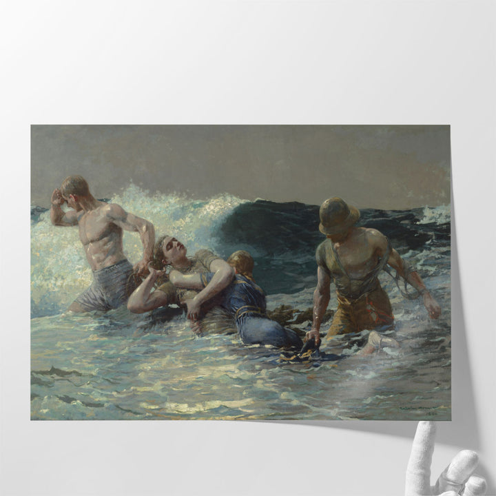 Undertow - Canvas Print Wall Art