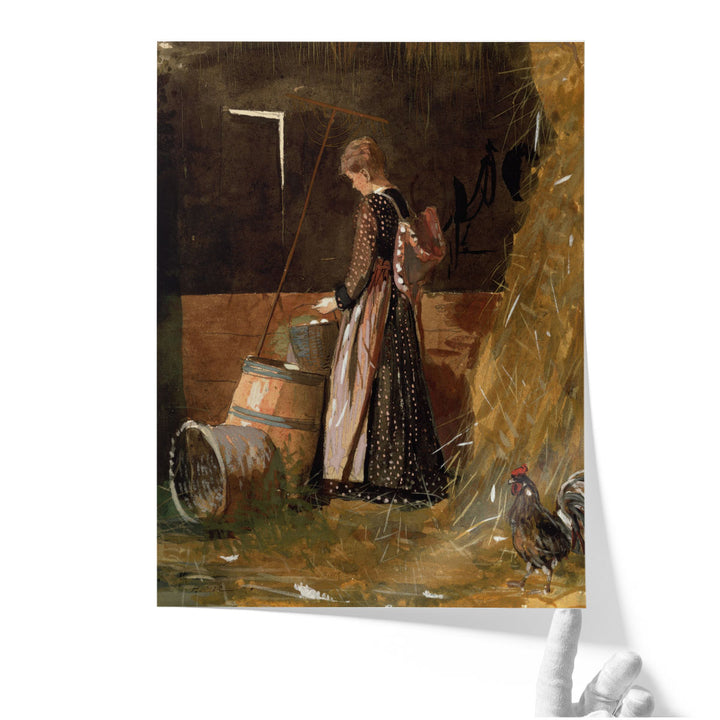 Fresh Eggs, 1874 - Canvas Print Wall Art