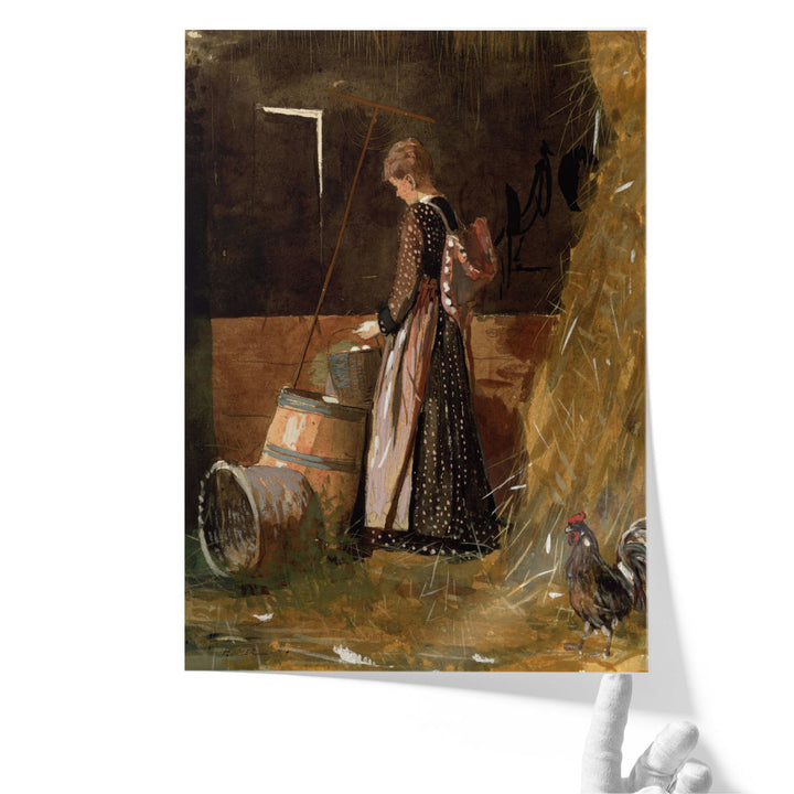 Fresh Eggs, 1874 - Canvas Print Wall Art