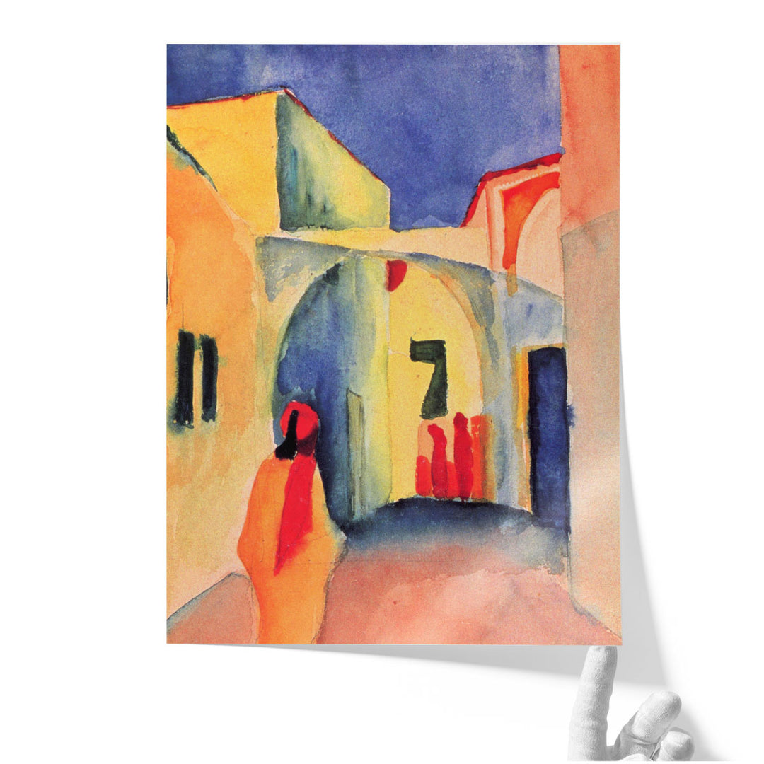 View into a Lane - Canvas Print Wall Art