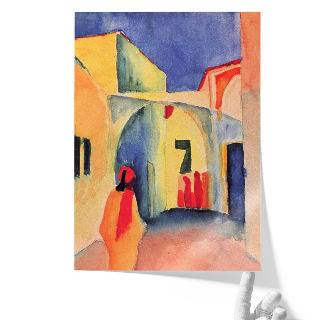View into a Lane - Canvas Print Wall Art