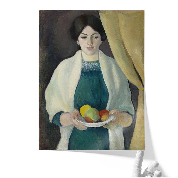 Portrait with Apples, 1909 - Canvas Print Wall Art