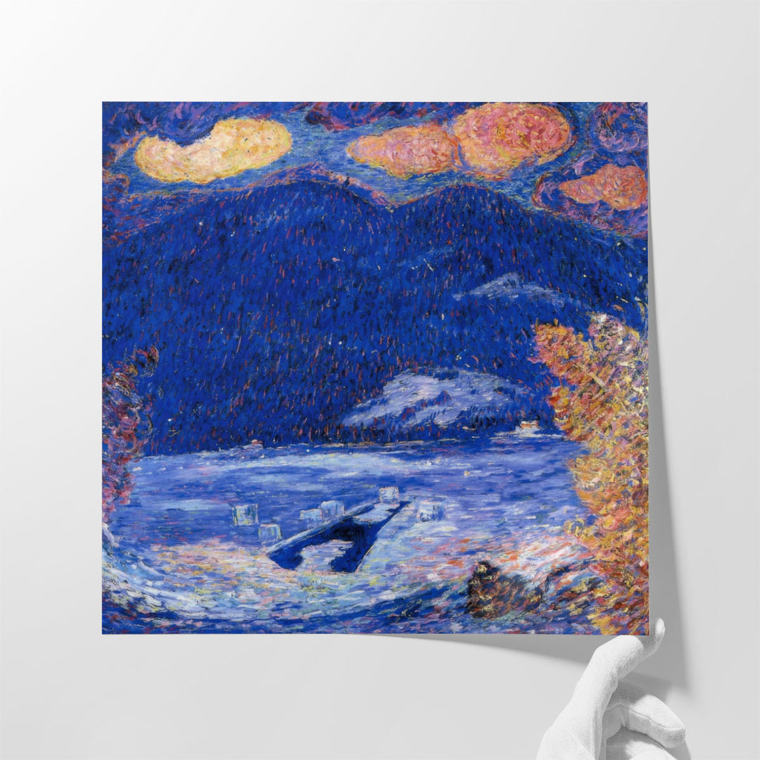 The Ice Hole - Canvas Print Wall Art