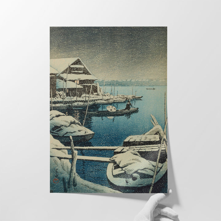 Snow at Mukojima, 1931 - Canvas Print Wall Art