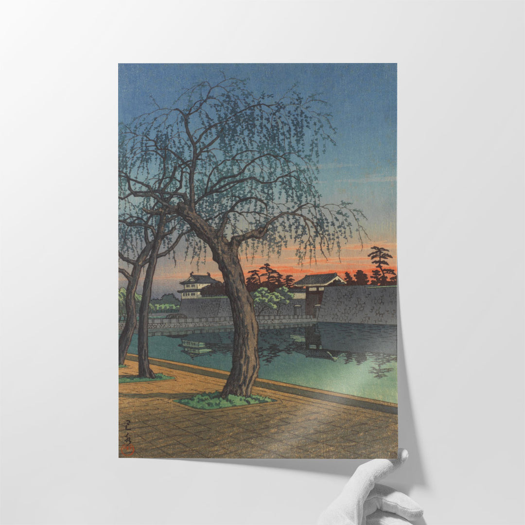 Springtime Evening, Ote Gate - Canvas Print Wall Art