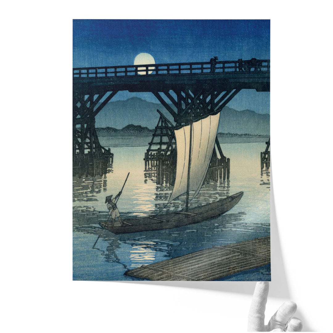 Asahi Bridge, Ojiya - Canvas Print Wall Art