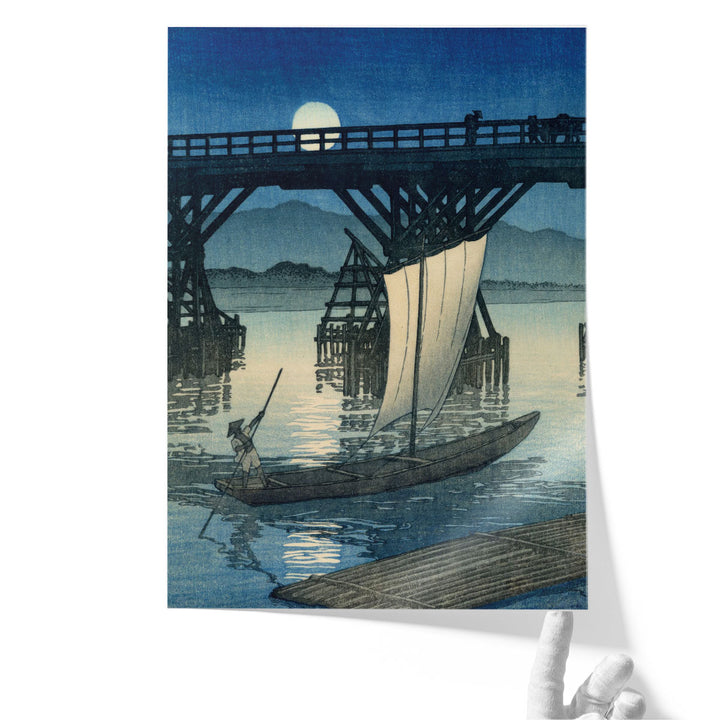 Asahi Bridge, Ojiya - Canvas Print Wall Art