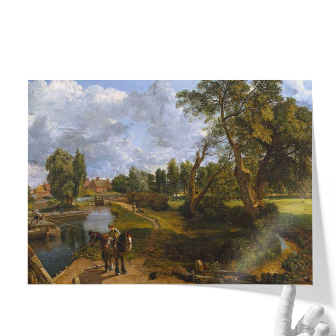 Flatford Mill, 1816 - Canvas Print Wall Art
